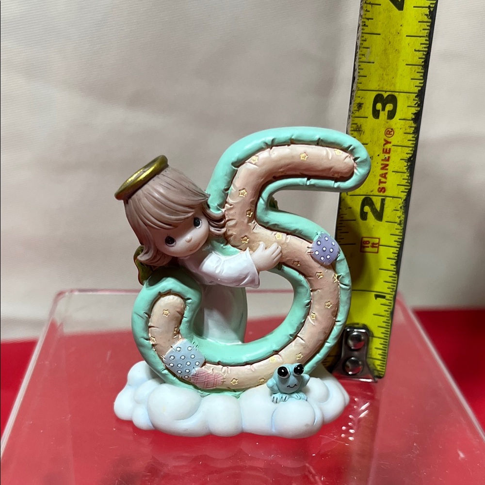 Precious moments angel figurine age 5
